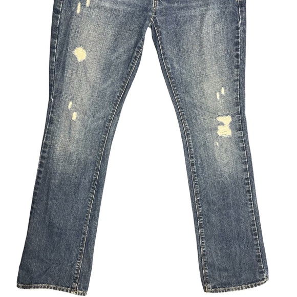 Abercrombie & Fitch Women’s OS EMMA Ripped Boot Cut Jean - Picture 3 of 12